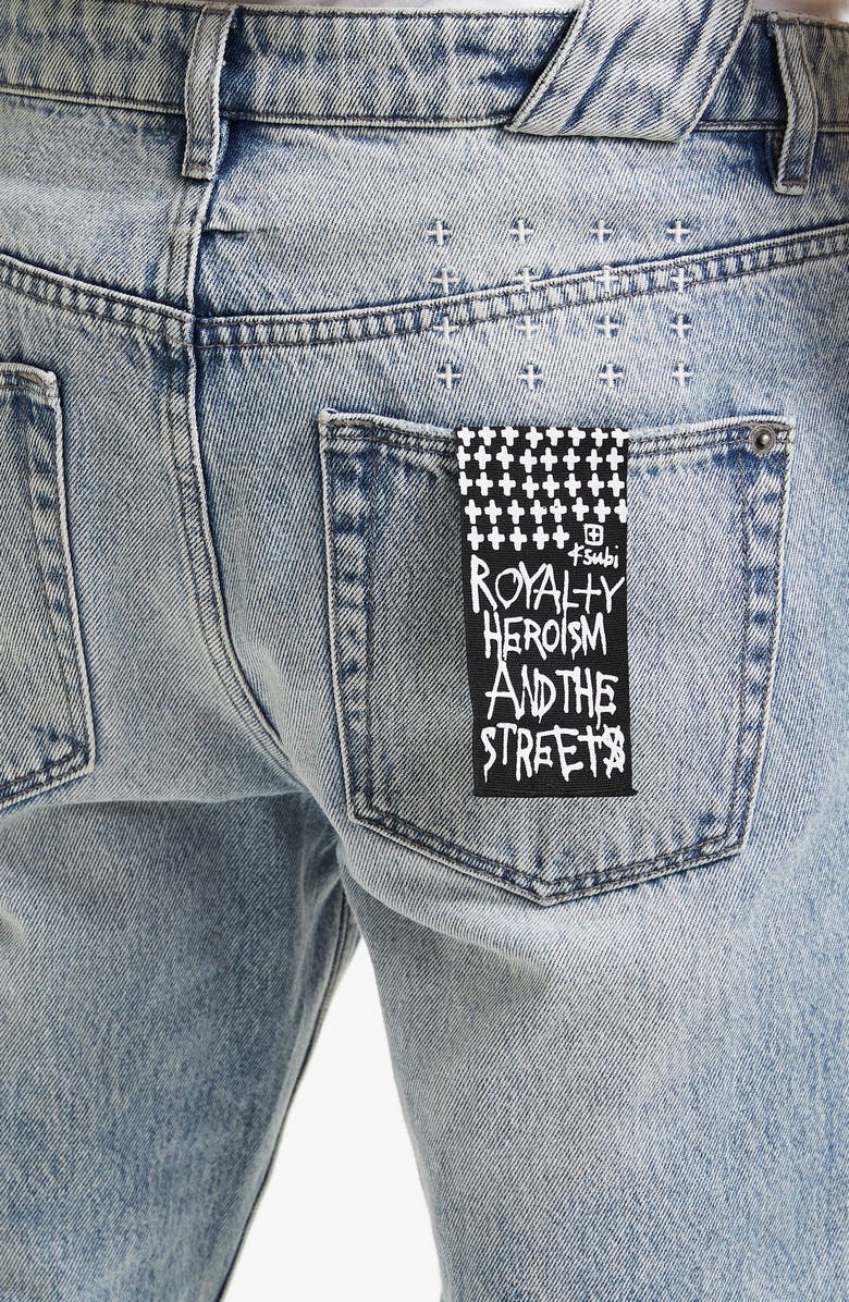 Ksubi Chitch Kustom Ripped Skinny Jeans, Alternate, color,