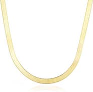 The Lovery Fine Jewelry Large Herringbone Necklace