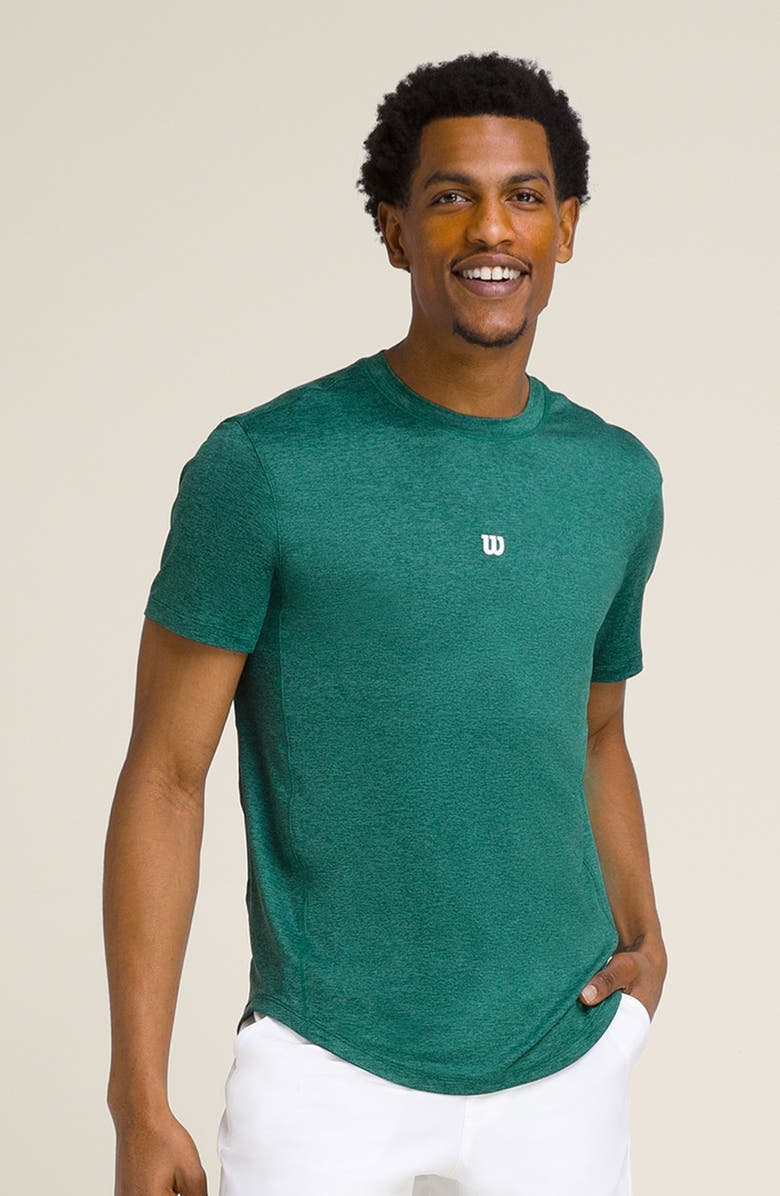 WILSON Everyday Performance T-Shirt, Alternate, color, Field Green