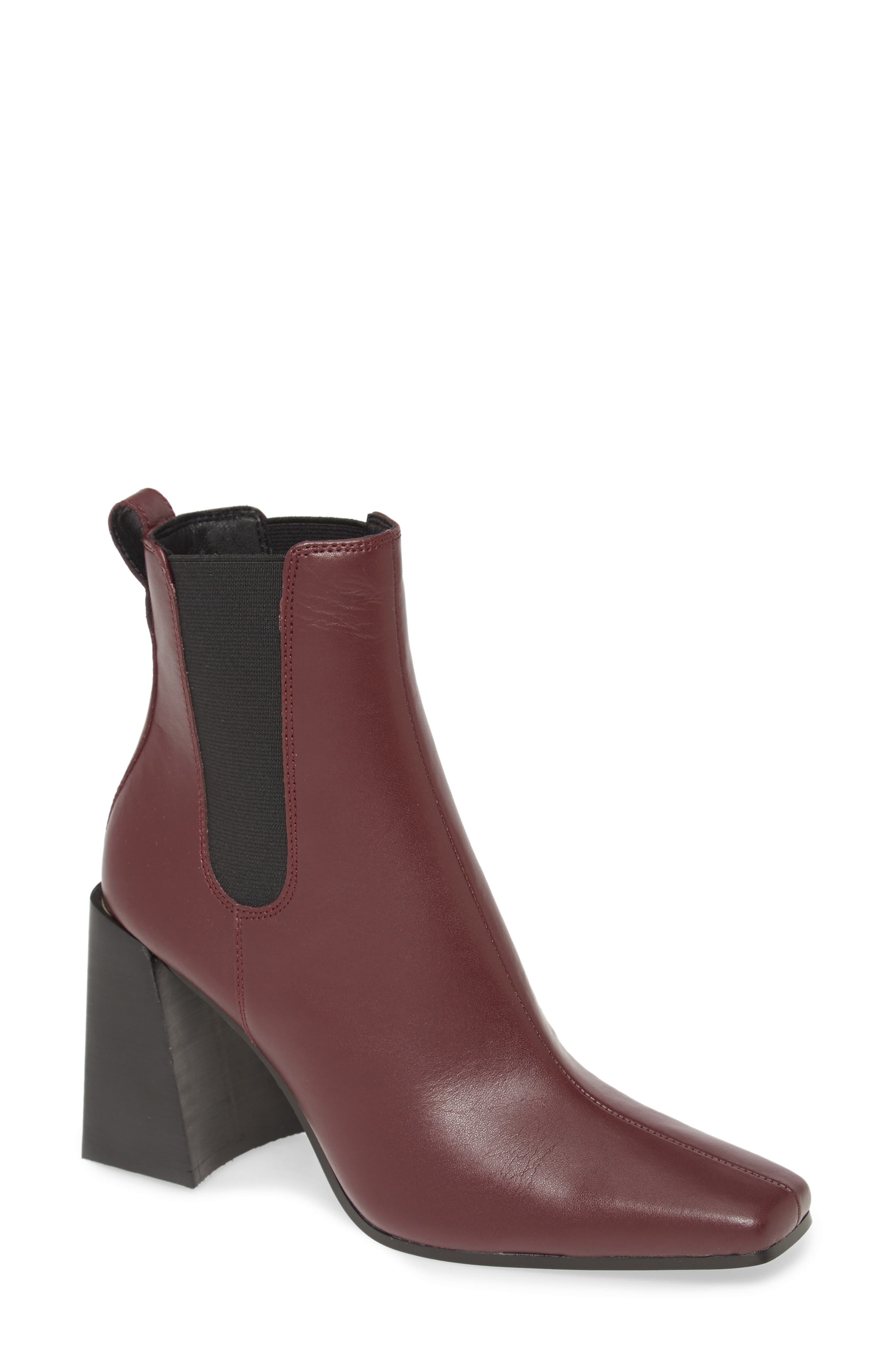 Harbour Chelsea Boot, Main, color, BURGUNDY