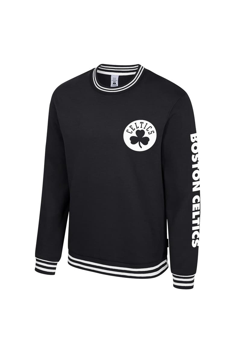 Unisex Stadium Essentials Black Boston Celtics Half-Time 2 Pullover Sweatshirt, Alternate, color, Black