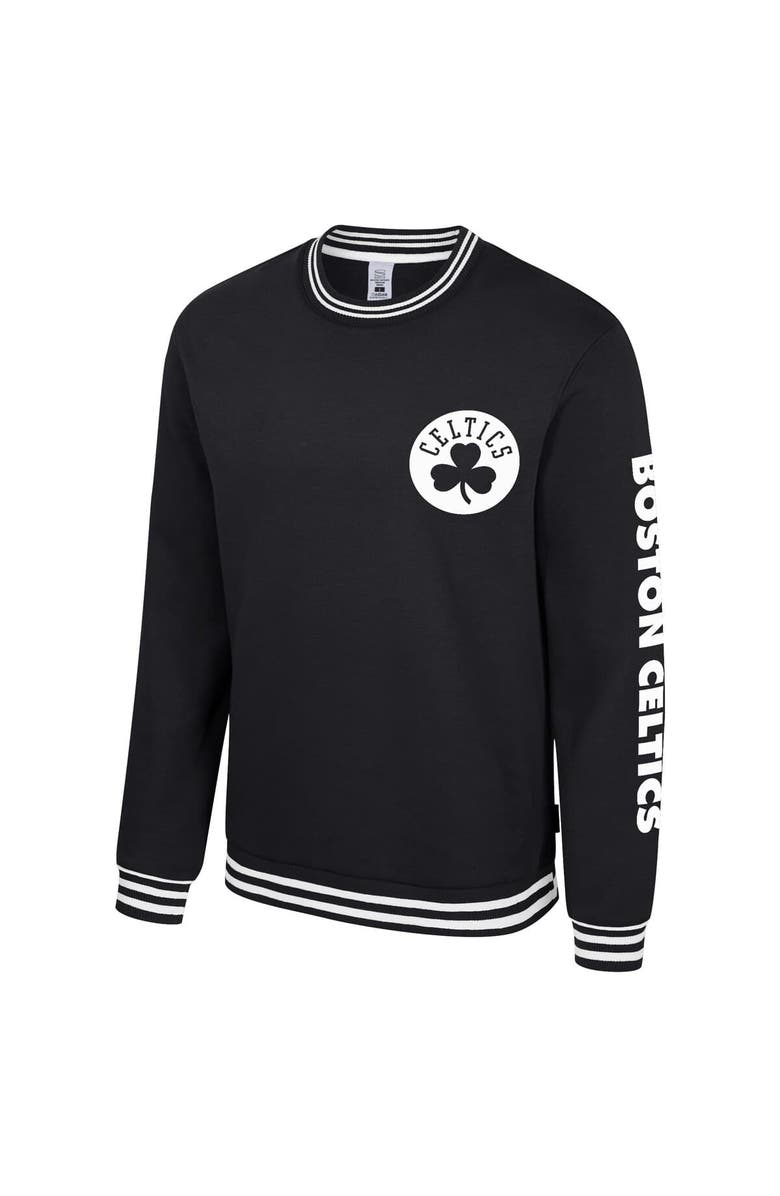 Stadium Essentials Unisex Stadium Essentials Black Boston Celtics Half-Time 2 Pullover Sweatshirt, Alternate, color, Black