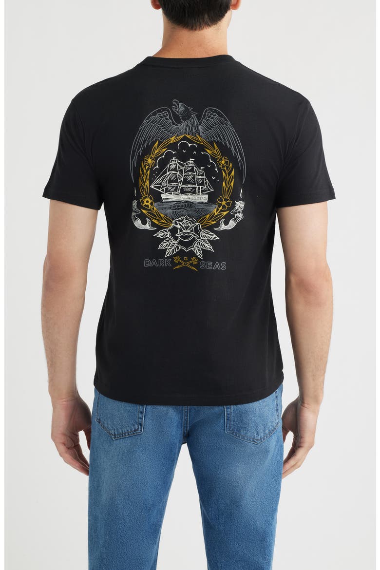 Armada Graphic T-Shirt, Alternate, color, HEATHER BLACK