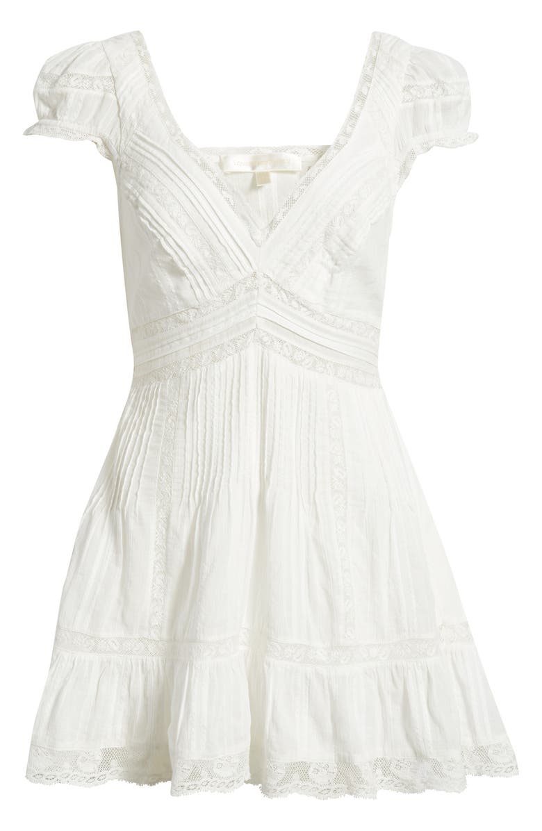 LoveShackFancy Edena Dress, Main, color, White