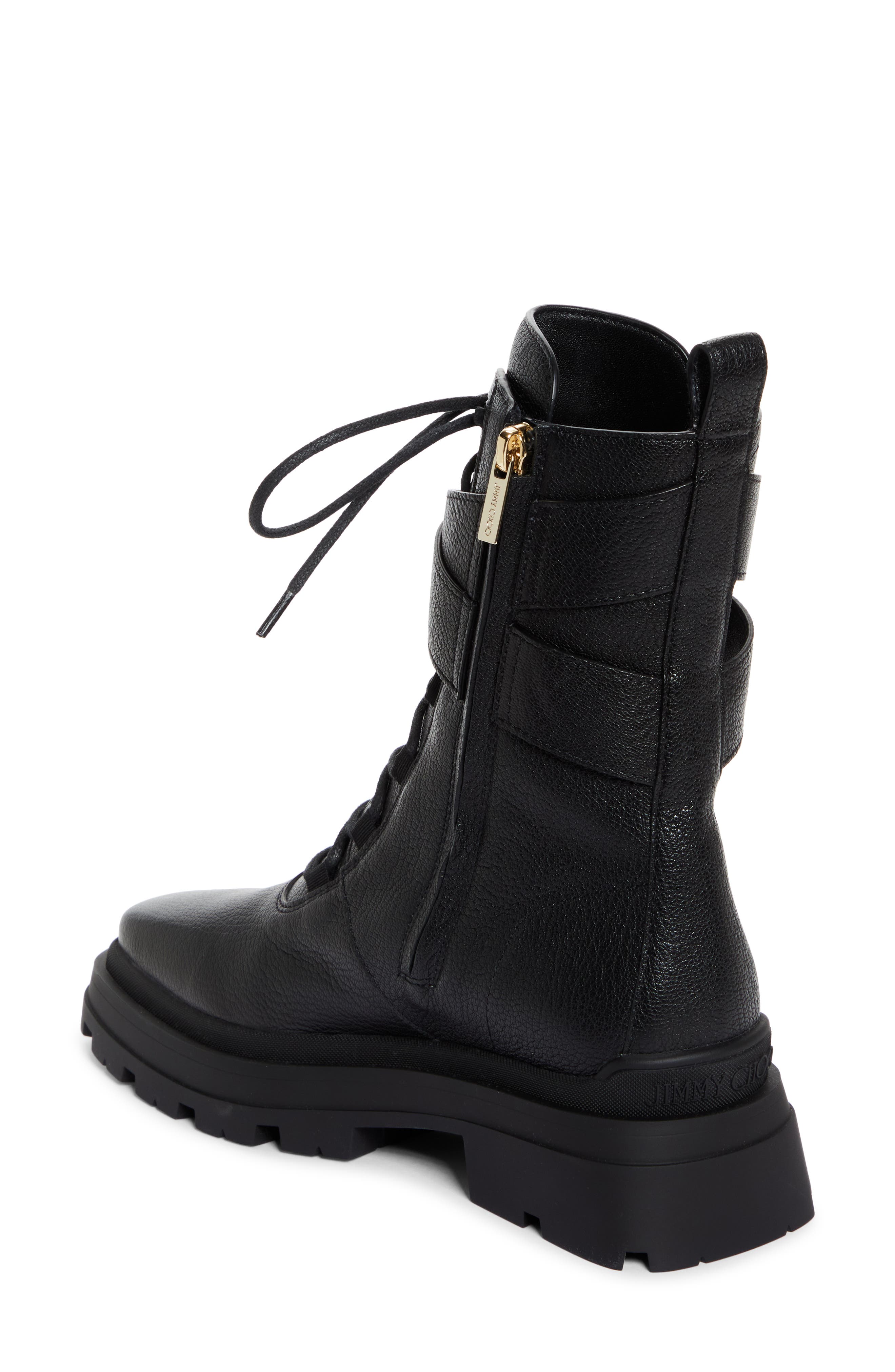 Jimmy Choo Noemi Combat Boot, Alternate, color, 