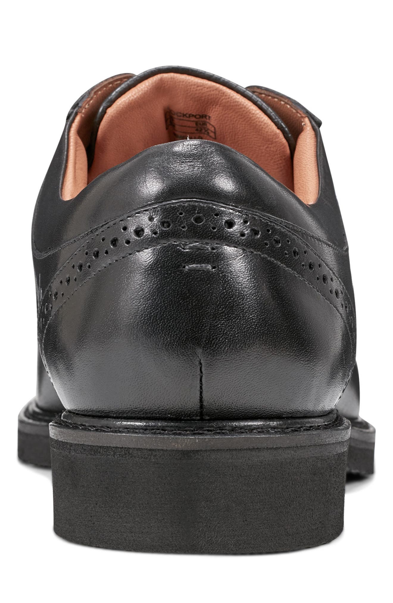 Rockport Fallo Wingtip Derby, Alternate, color, Black