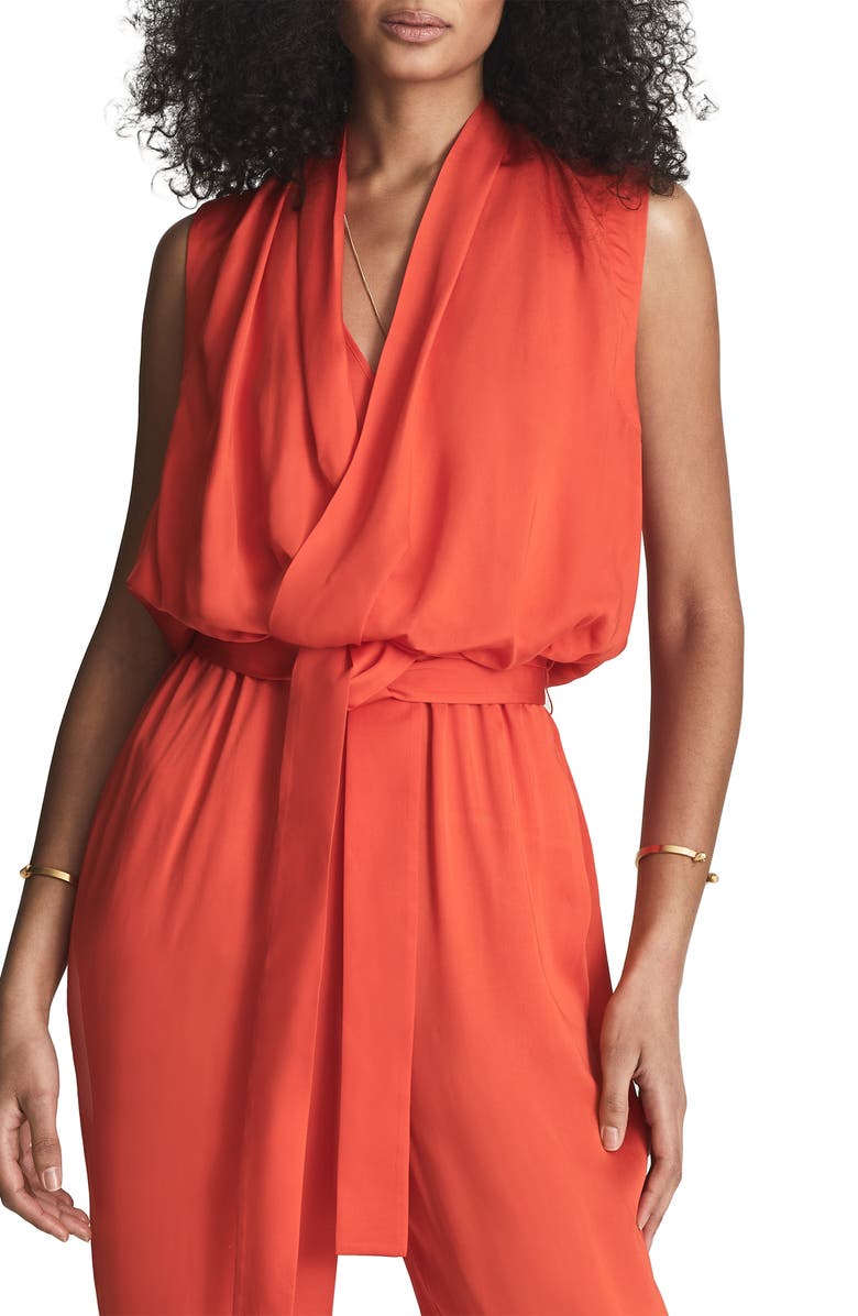 Reiss Kali Jumpsuit, Alternate, color, 