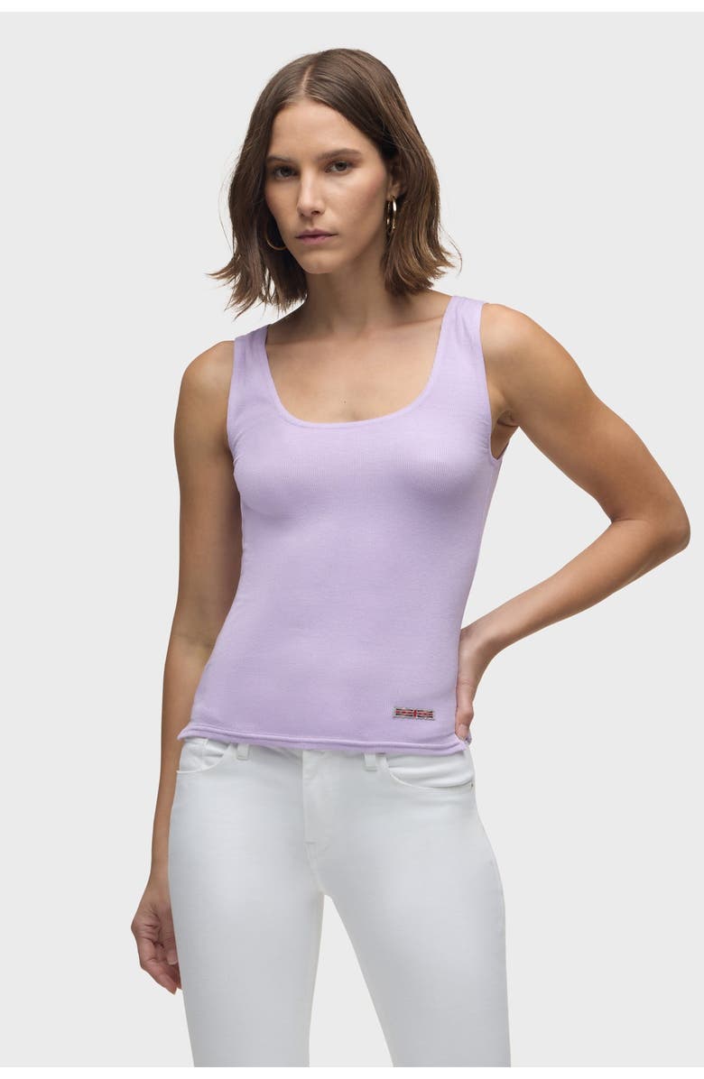 Hudson Jeans Scoop Neck Tank, Main, color, Orchid Bloom