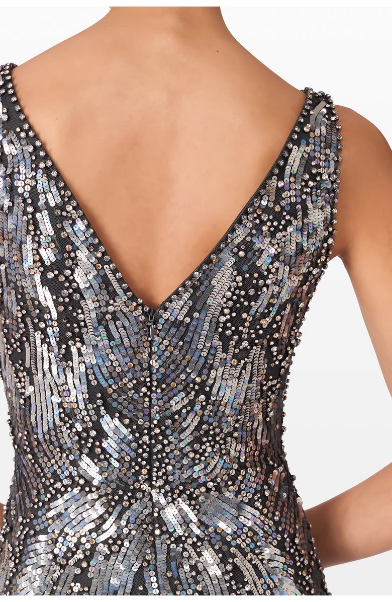 Jenny Packham Marion Maxi Dress, Alternate, color, 