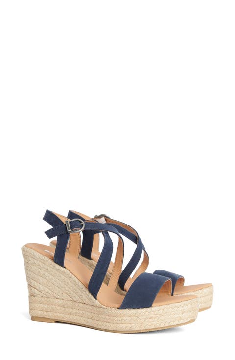 Lucia Espadrille Wedge Sandal (Women)