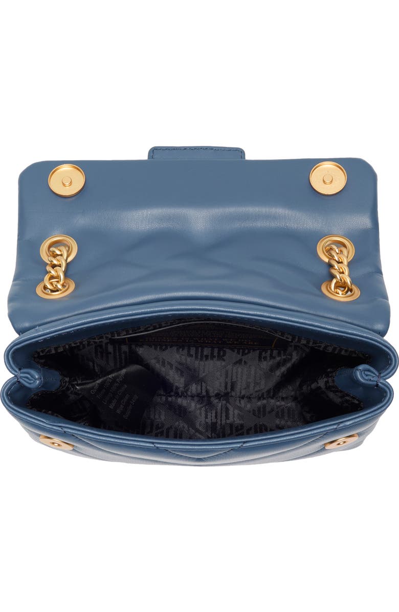 Kurt Geiger London Kensington Mini Leather Crossbody Bag, Alternate, color, Open Blue