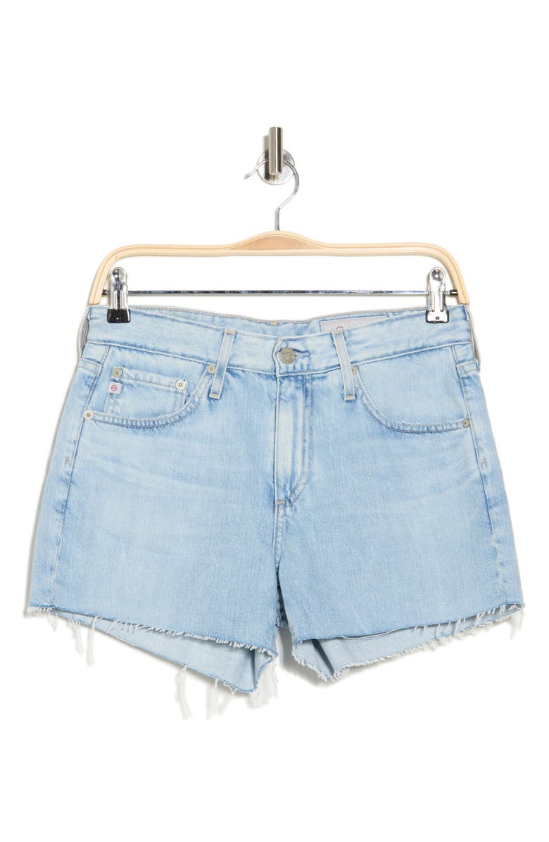 AG Hailey Boyfriend Cutoff Denim Shorts, Alternate, color, 23 Years Cultivate