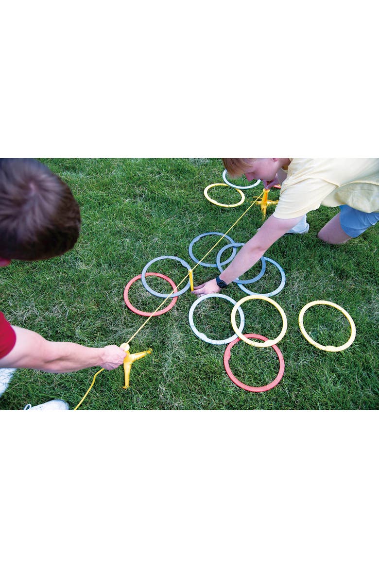 Trigo Ring Toss Colorful Throwing & Hooking Game, Alternate, color, Multicolored