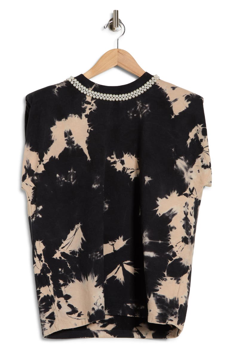 Perla Cotton & Modal Top, Alternate, color, CHAMPAGNE UNIVERSE WASH