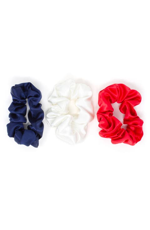 3-Pack Silk Scrunchies