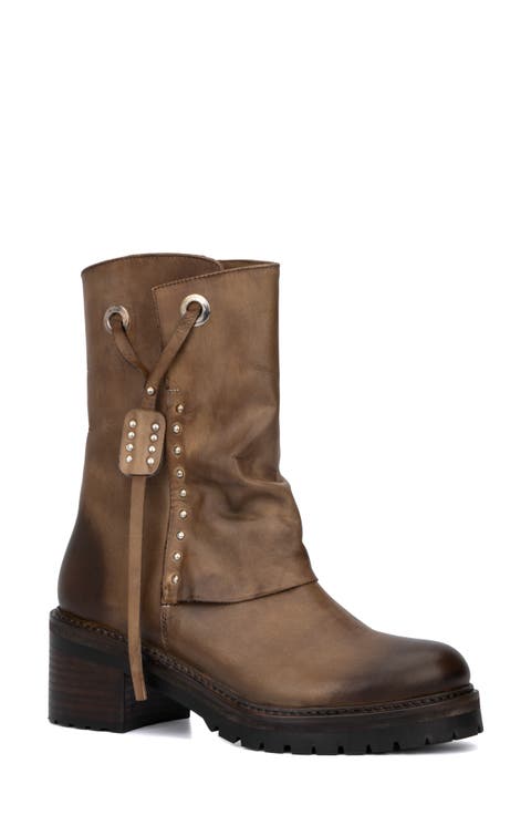 Madeline Block Heel Boot (Women)