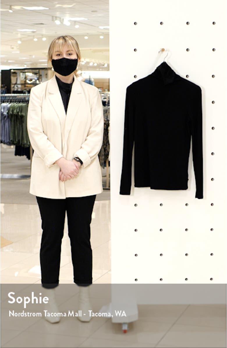 Chels Ribbed Turtleneck Sweater, sales video thumbnail