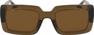Longchamp 53mm Rectangular Sunglasses