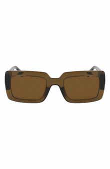 Longchamp 53mm Rectangular Sunglasses