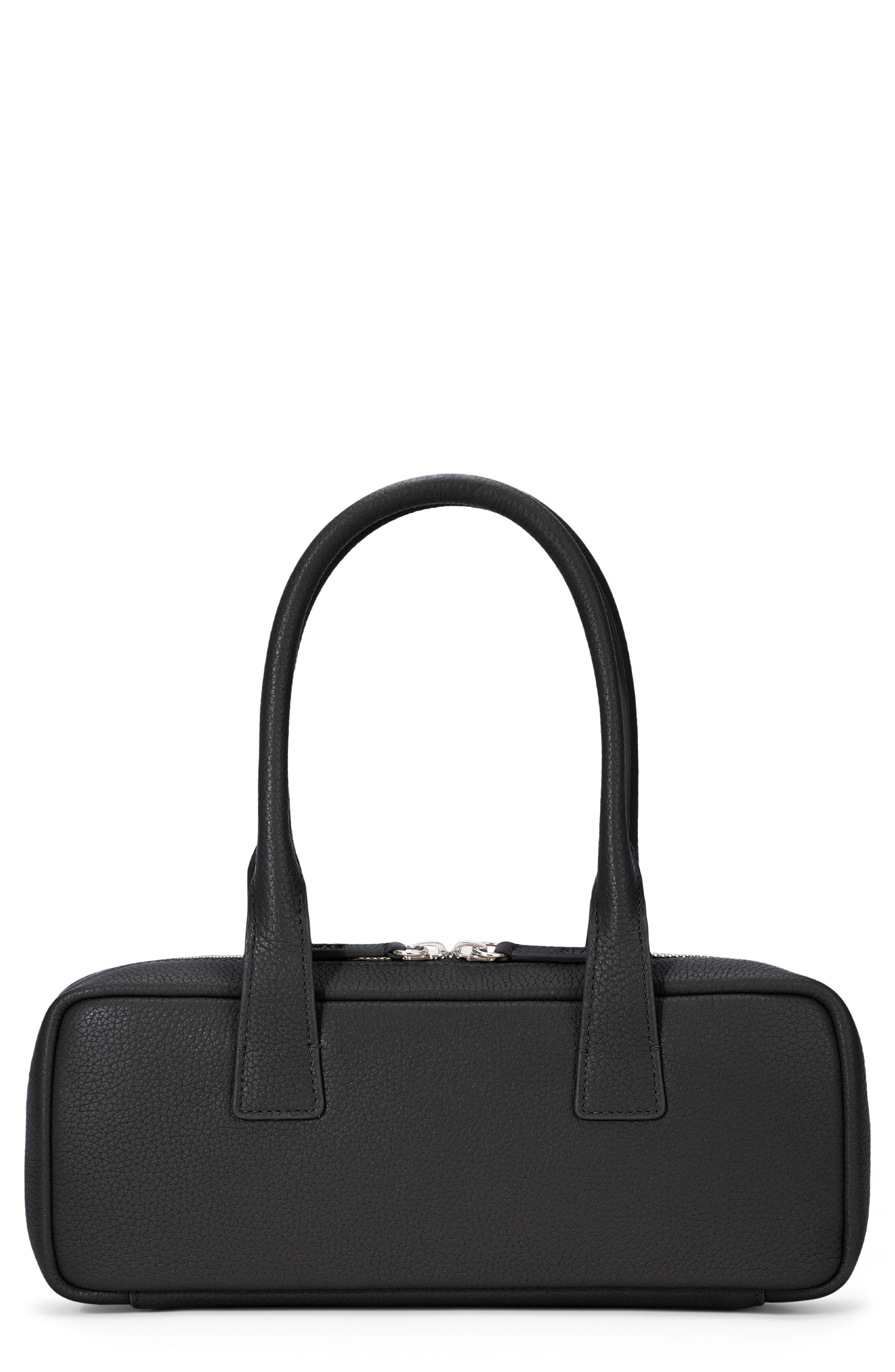 STAUD The Dude Leather Shoulder Bag, Main, color, 