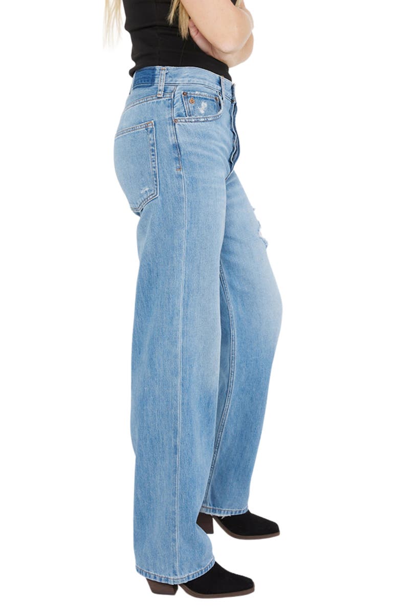 ÉTICA Altin Loose Fit Ripped Boyfriend Jeans, Alternate, color,