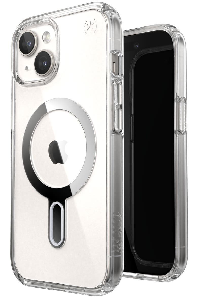 Presidio Perfect Clear MagSafe Case for Apple iPhone 15 / iPhone 14 / iPhone 13 / iPhone 16e, Main, color, Clear
