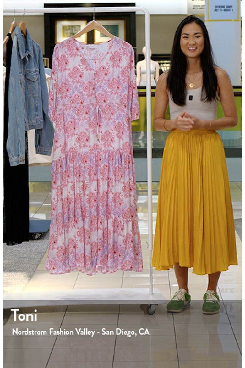 Kelda Floral Tiered Maxi Dress video