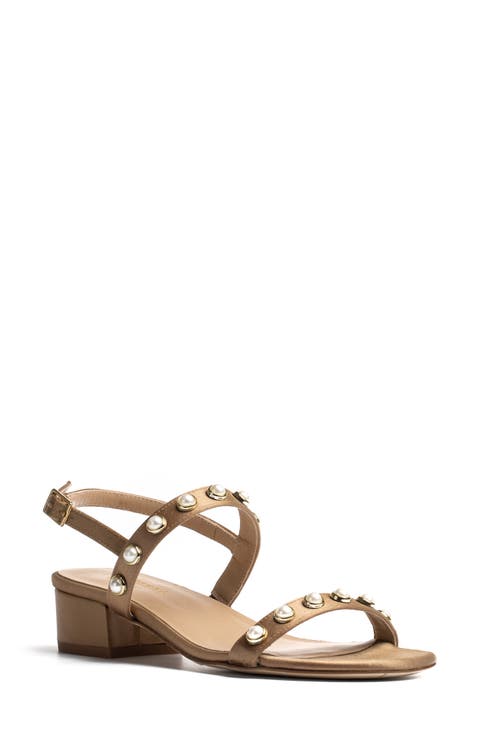 Sawyer Imitation Pearl Sandal (Women)