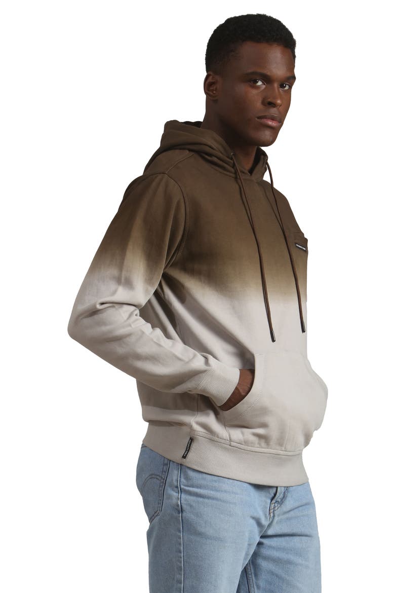 Emerson Ombre Hooded Sweatshirt, Alternate, color, Sand