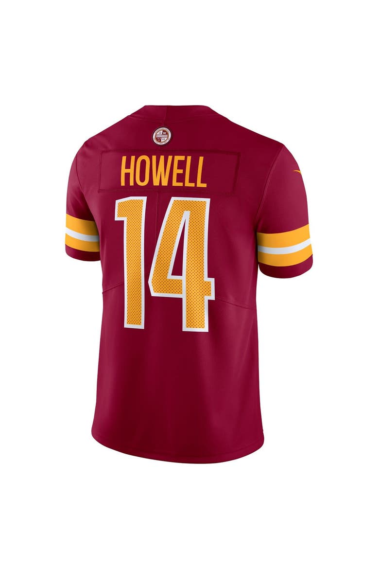 Men's Nike Sam Howell Burgundy Washington Commanders  Vapor Untouchable Limited Jersey, Alternate, color, Burgundy