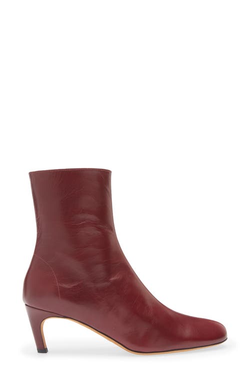 Proenza Schouler Uma Ankle Boot In Burgundy