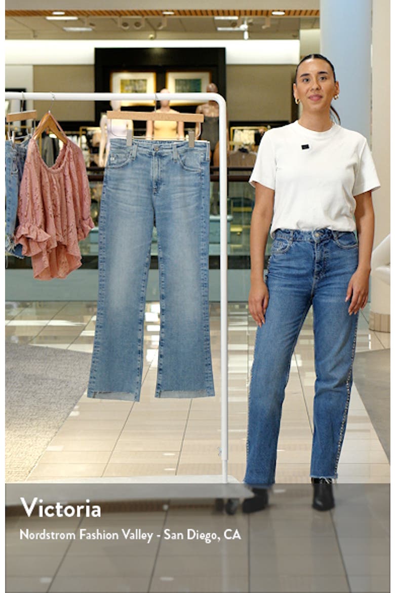 Farrah High Waist Crop Bootcut Jeans video