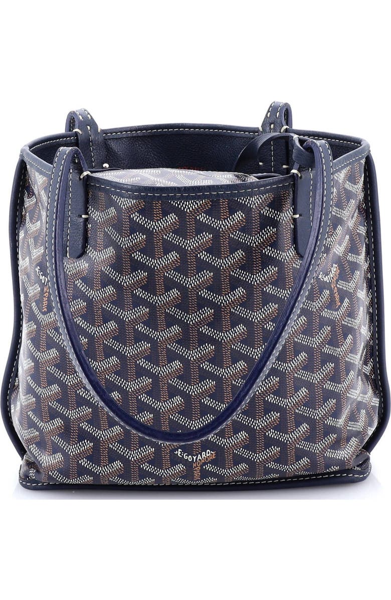 Pre-Owned Goyard Anjou Reversible Tote Coated Canvas Mini, Alternate, color,