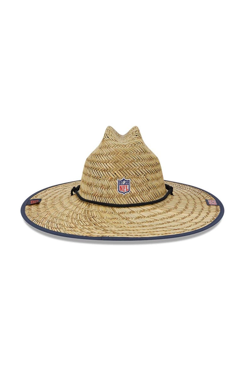 New Era Men's New Era Natural Chicago Bears NFL Training Camp Official Straw Lifeguard Hat, Alternate, color,