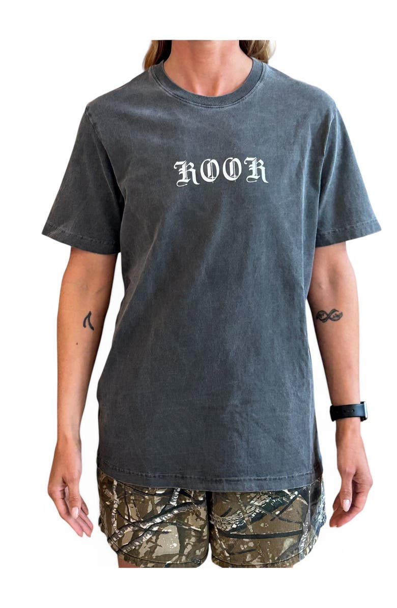 ARIKO Gender Inclusive KOOK Surf T-Shirt, Main, color, Sea Grey