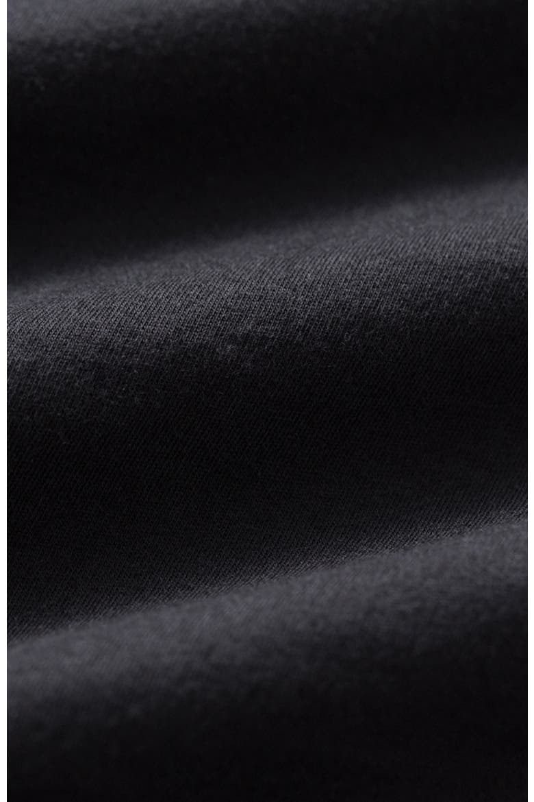 Organic Cotton Women's Softspun Essential Crewneck Long Sleeve Tee, Alternate, color, Black