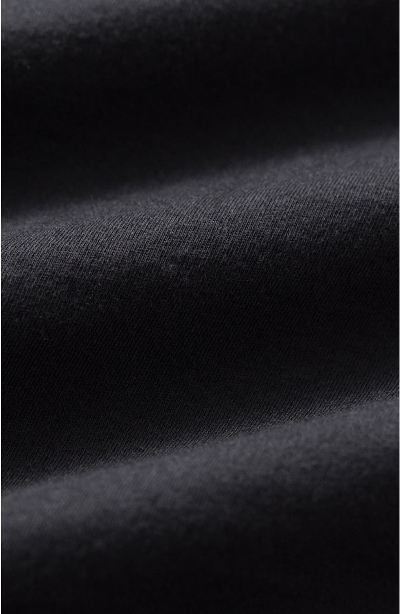 Pact Organic Cotton Women's Softspun Essential Crewneck Long Sleeve Tee, Alternate, color, Black