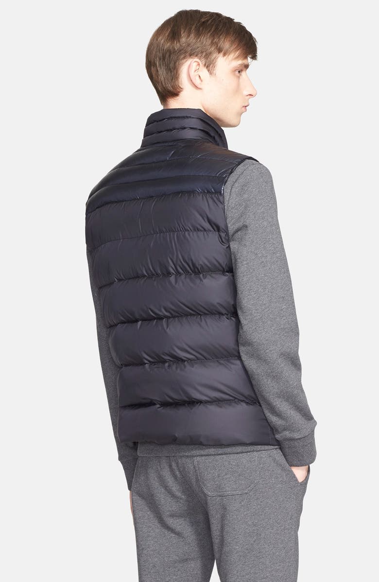 Moncler 'Dupres' Two-Tone Quilted Down Vest, Alternate, color, 