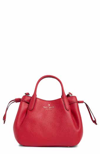 Small Dumpling Leather Satchel