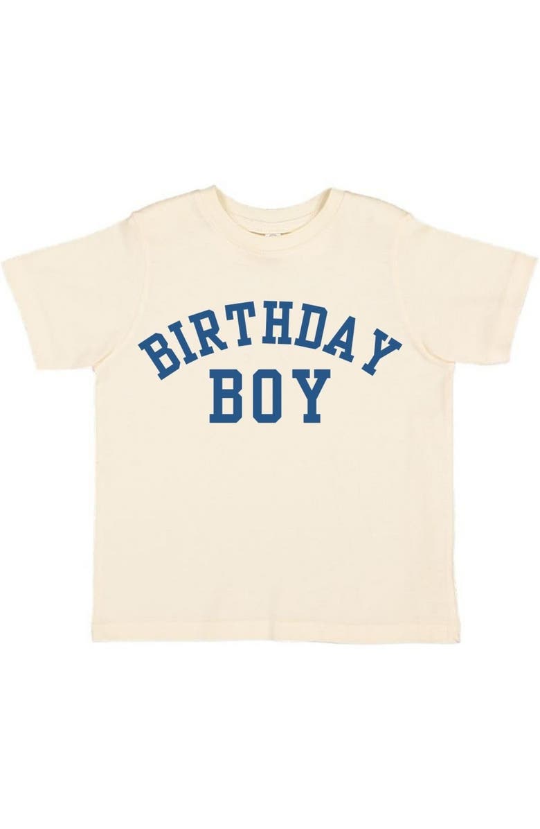 Sweet Wink Birthday Boy Varsity Short Sleeve T-Shirt, Main, color, 
