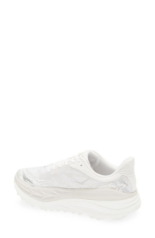 Hoka Stinson Atr 7 Running Shoe In White