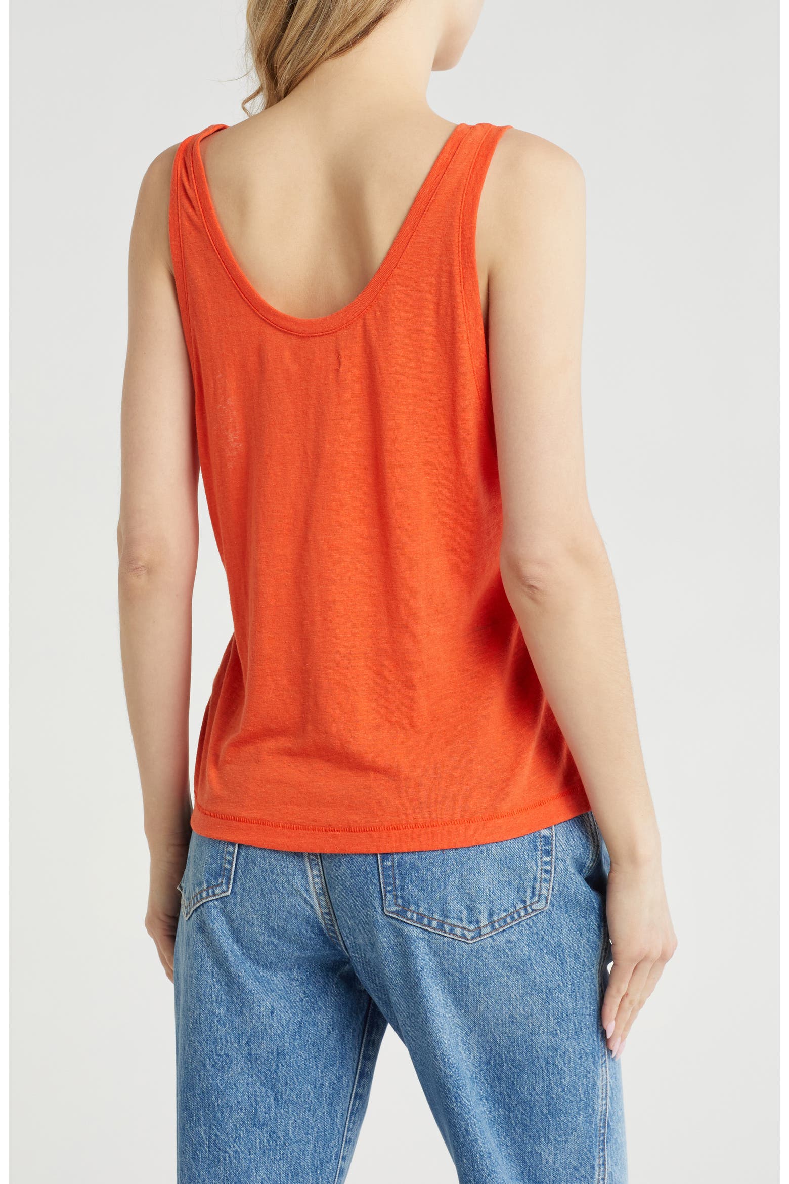 Clean Line N Rack Madewell Linen Blend Tank (Women) | Nordstromrack