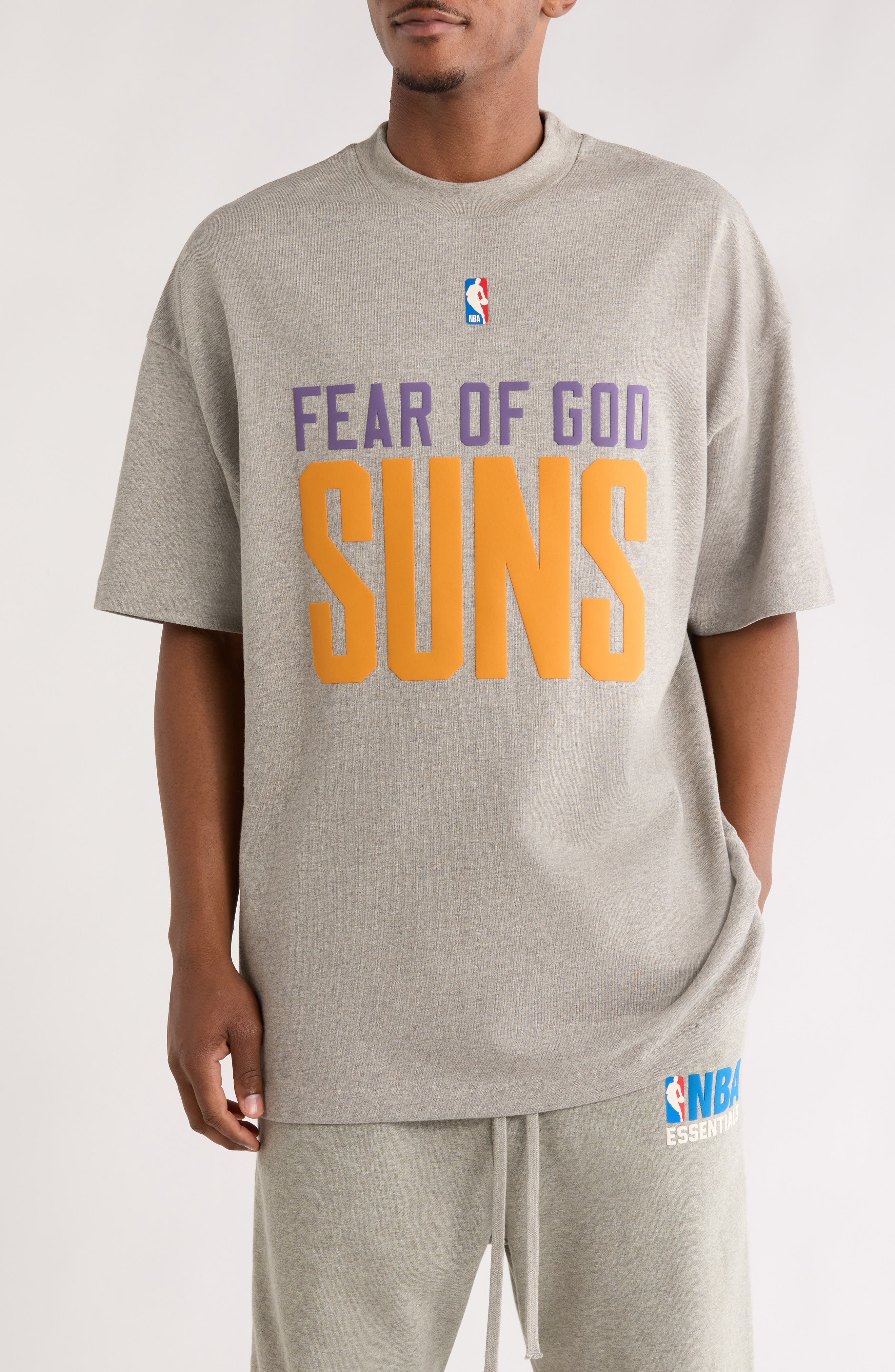 Fear of God Essentials x NBA Classic Fit Suns Graphic T-Shirt (Men