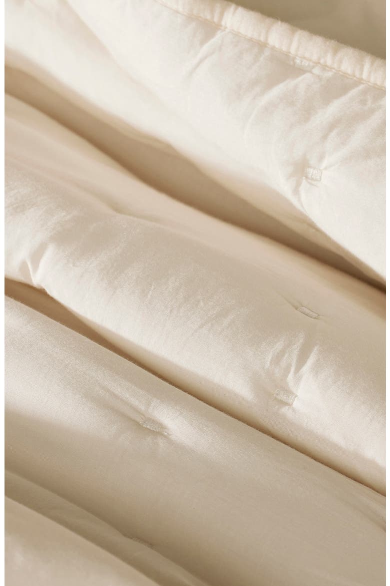 Airy Voile Quilt & Sham Set, Alternate, color, NATURAL
