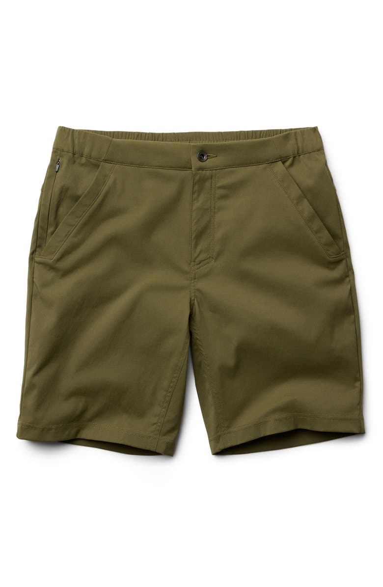 Mountain Hardwear All Purpose Active Crossover Shorts, Alternate, color, Combat Green