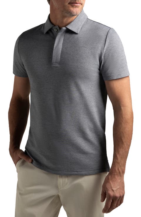 Biscayne Slim Fit Cotton Blend Piqué Golf Polo