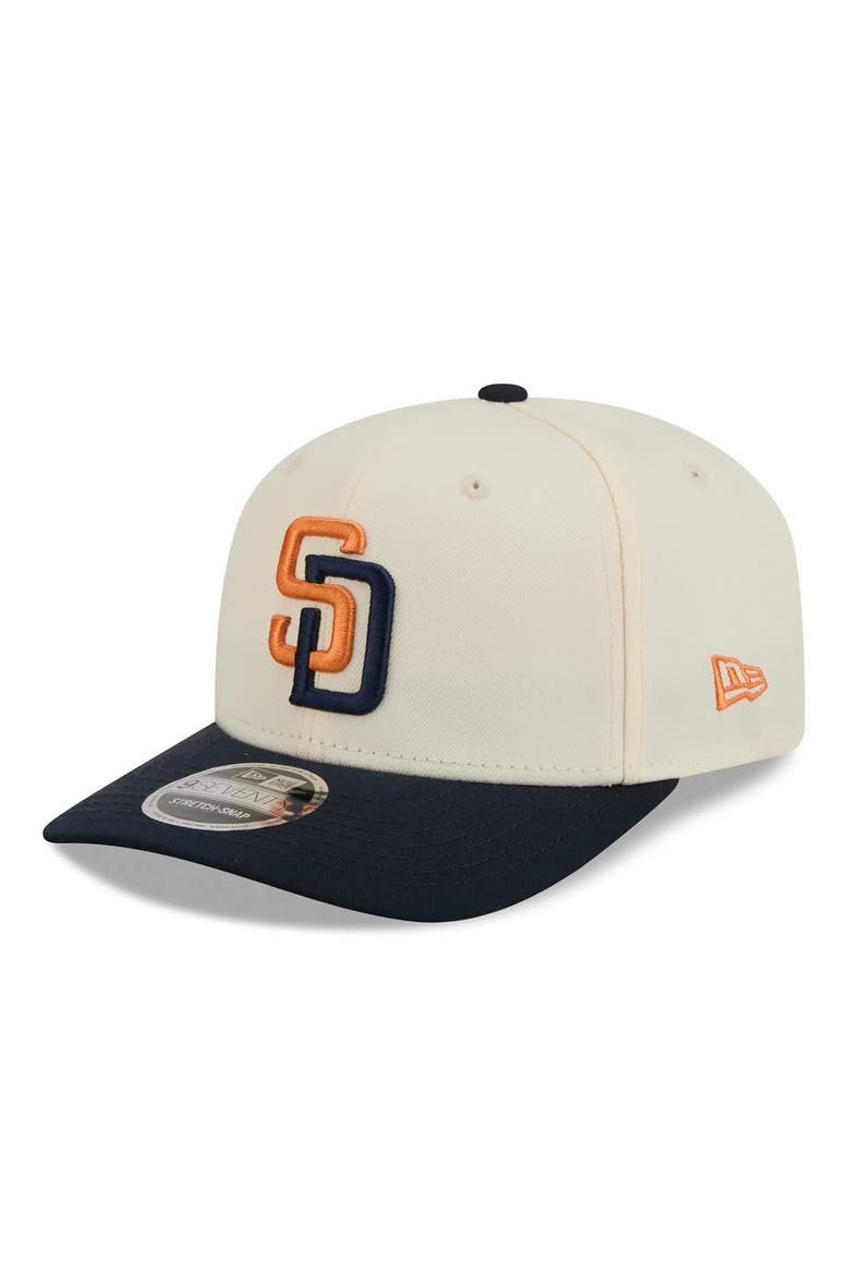 Men's New Era Cream/Obsidian San Diego Padres 2026 City Connect 9SEVENTY Adjustable Hat, Main, color, Cream