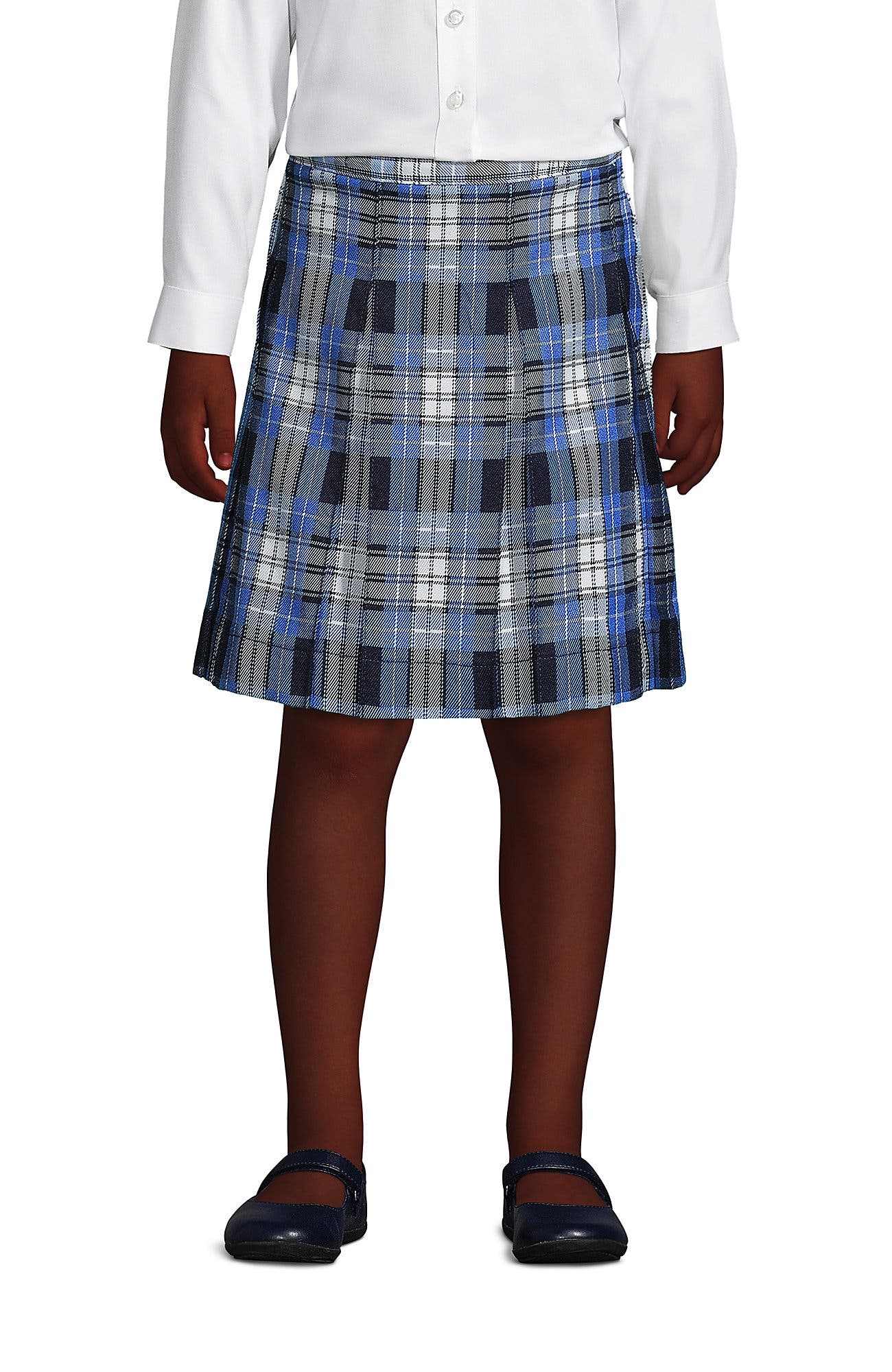 Clear Blue Plaid