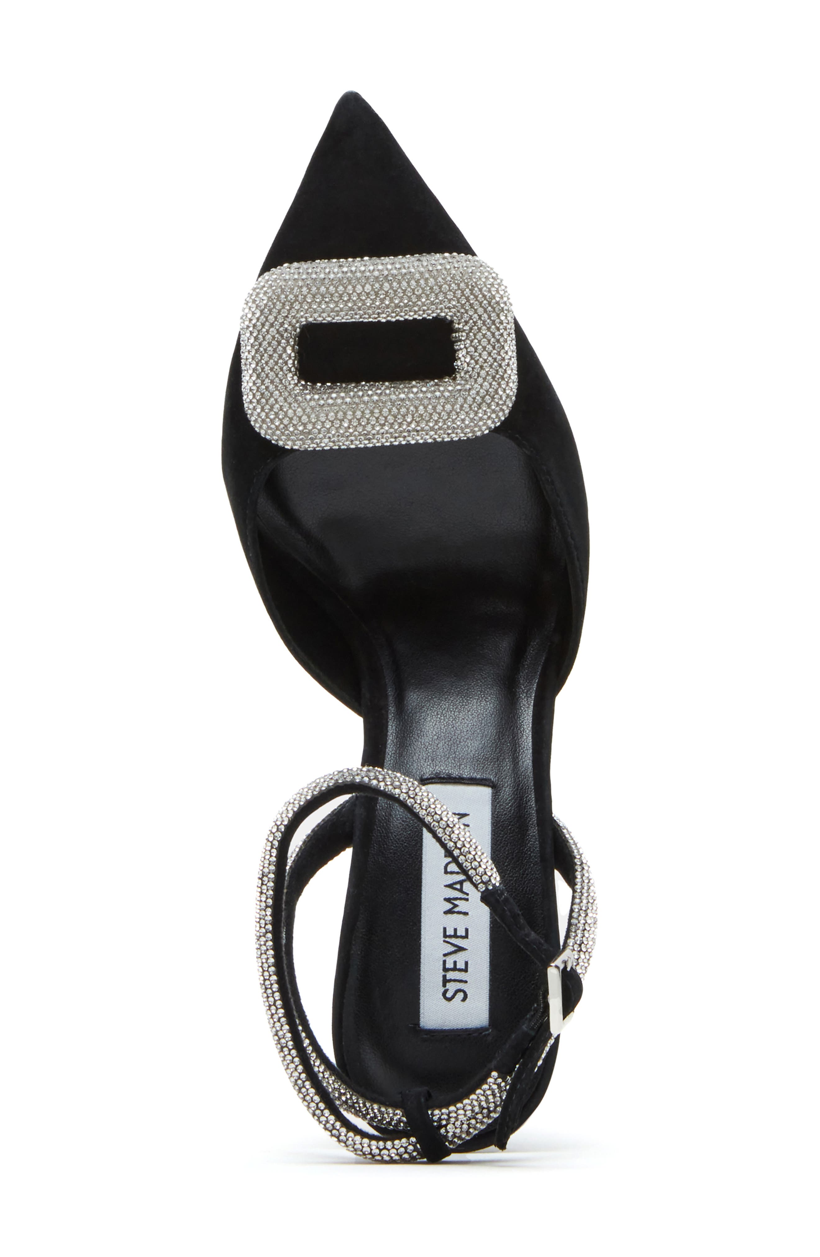Steve Madden Vienna Pointed Toe Ankle Strap Pump, Alternate, color, 