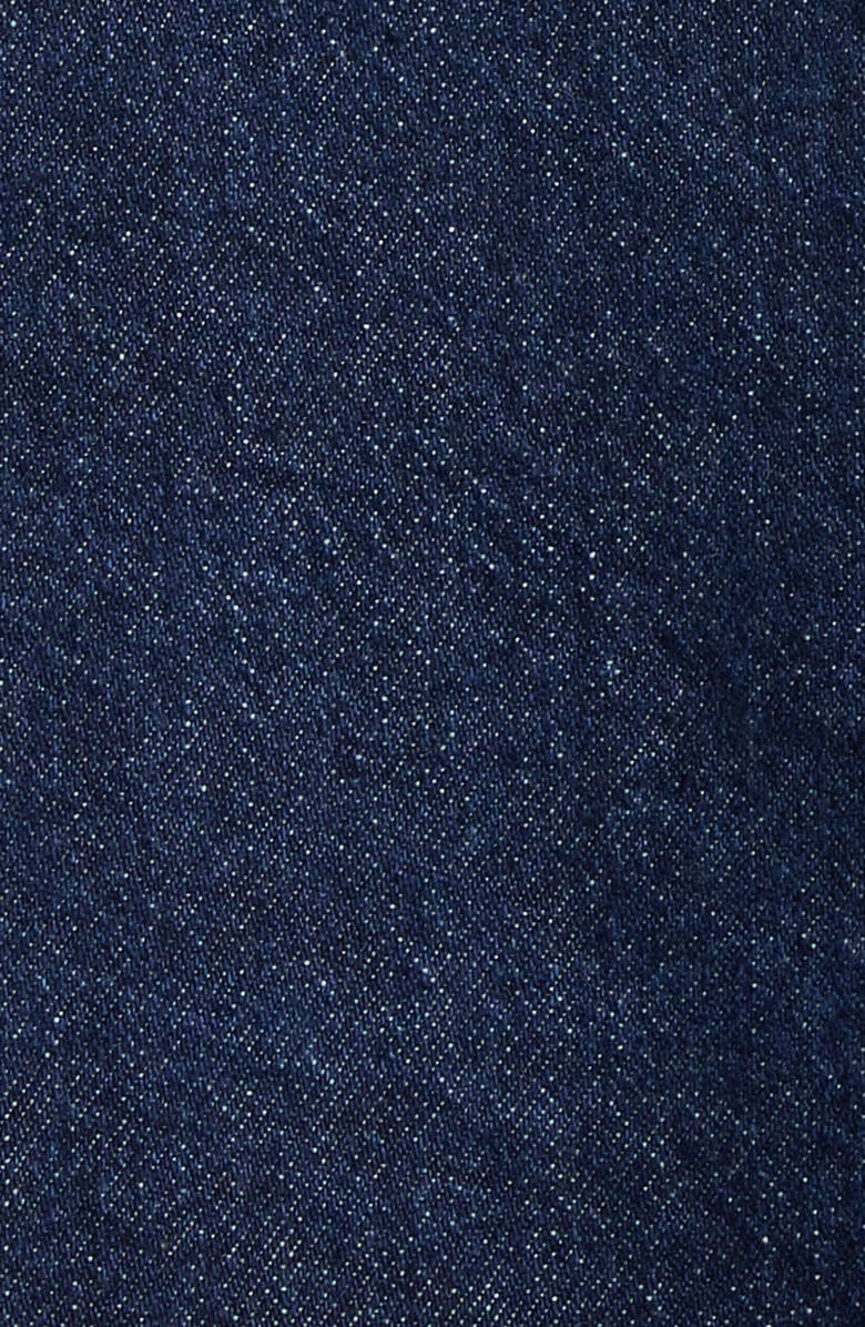 Avec Les Filles Stretch Denim Cape Jacket, Alternate, color, Raw Indigo